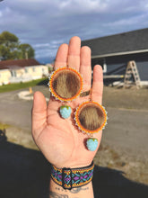 Load image into Gallery viewer, G̱a̱lk siigyemk - blue raspberry sunbeams