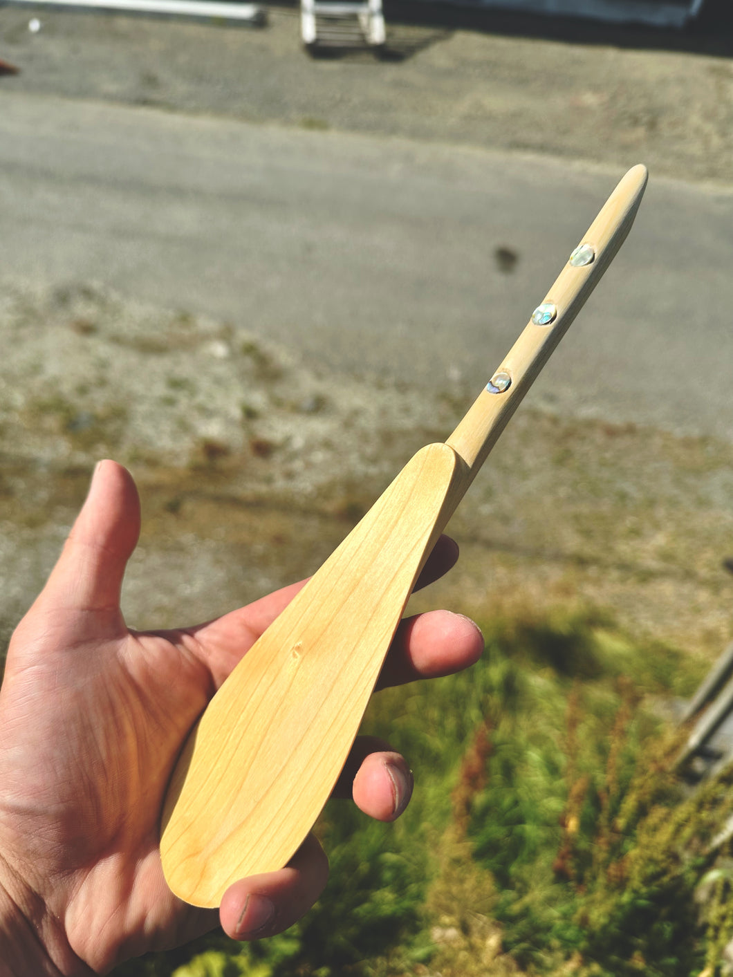 Luwi ‘as apsxawg̱a̱n - alder soapberry spoons