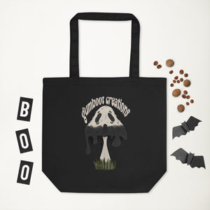 Inky Mush Cap Ghost Eco Tote Bag