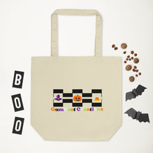 Load image into Gallery viewer, Spooky Basket Weave Eco Tote Bag