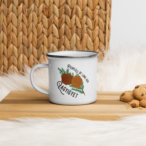 Cedar Rose Enamel Mug