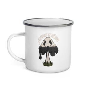 Shaggy Ink Cap Ghost Enamel Mug