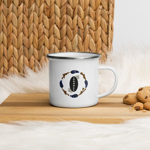 Cedar Rose Enamel Mug