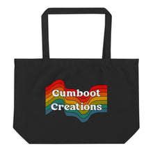 Load image into Gallery viewer, Large 80s Retro Logo organic tote bag