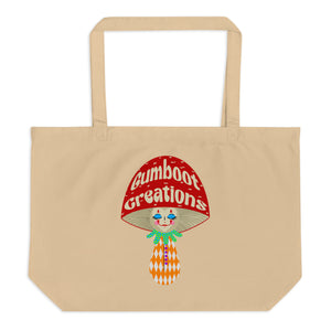 Large Clown Mush Tote Bag