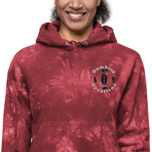 Gumboot Champion tie-dye hoodie