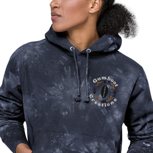 Gumboot Champion tie-dye hoodie