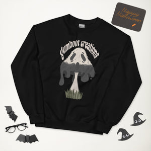 Inky Mush Cap Ghost Unisex Sweatshirt