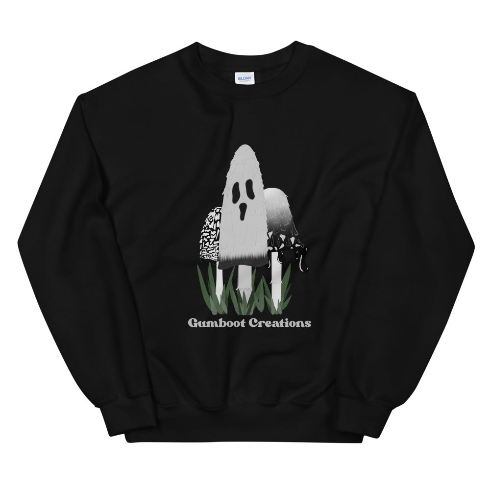 Shaggy Ink Cap Ghostie Unisex Sweatshirt