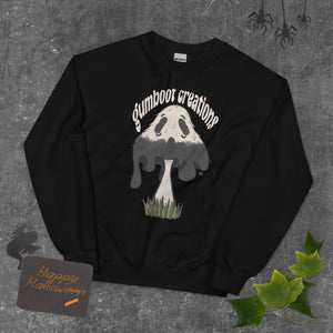 Inky Mush Cap Ghost Unisex Sweatshirt