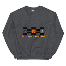 Load image into Gallery viewer, Spooky Basket Weave Unisex Sweatshirt