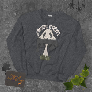 Inky Mush Cap Ghost Unisex Sweatshirt