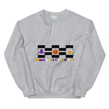 Load image into Gallery viewer, Spooky Basket Weave Unisex Sweatshirt