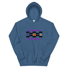 Load image into Gallery viewer, Spooky Basket Weave (Purple) Unisex Hoodie