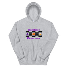 Load image into Gallery viewer, Spooky Basket Weave (Purple) Unisex Hoodie