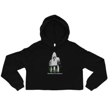 Load image into Gallery viewer, Shaggy Ink Cap Ghostie Crop Hoodie