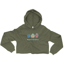 Load image into Gallery viewer, Frozen Berries Crop Hoodie